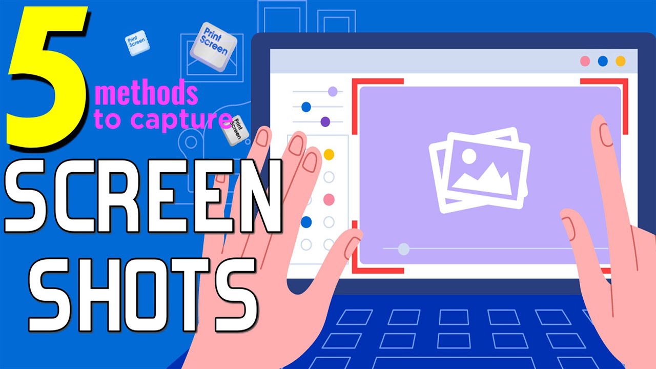 5 Different Ways To Capture Screenshots In Windows 10 | Screen Capture Keyboard Shortcuts