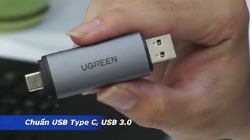 1 chiếc đầu đọc thẻ nhớ nhỏ gọn và tiện lợi tới từ thương hiệu Ugreen