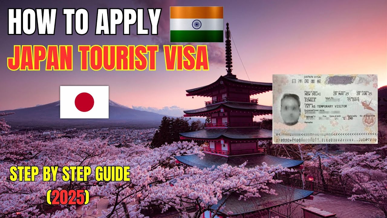 How to Apply Japan Visa for Indians |2025| Step by Step Complete Guide ...