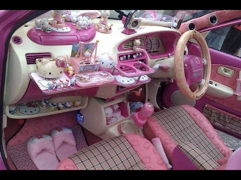 Hello Kitty and Kia Soul Power wheels test drive! Let's have some fun with Rylee and MJ !