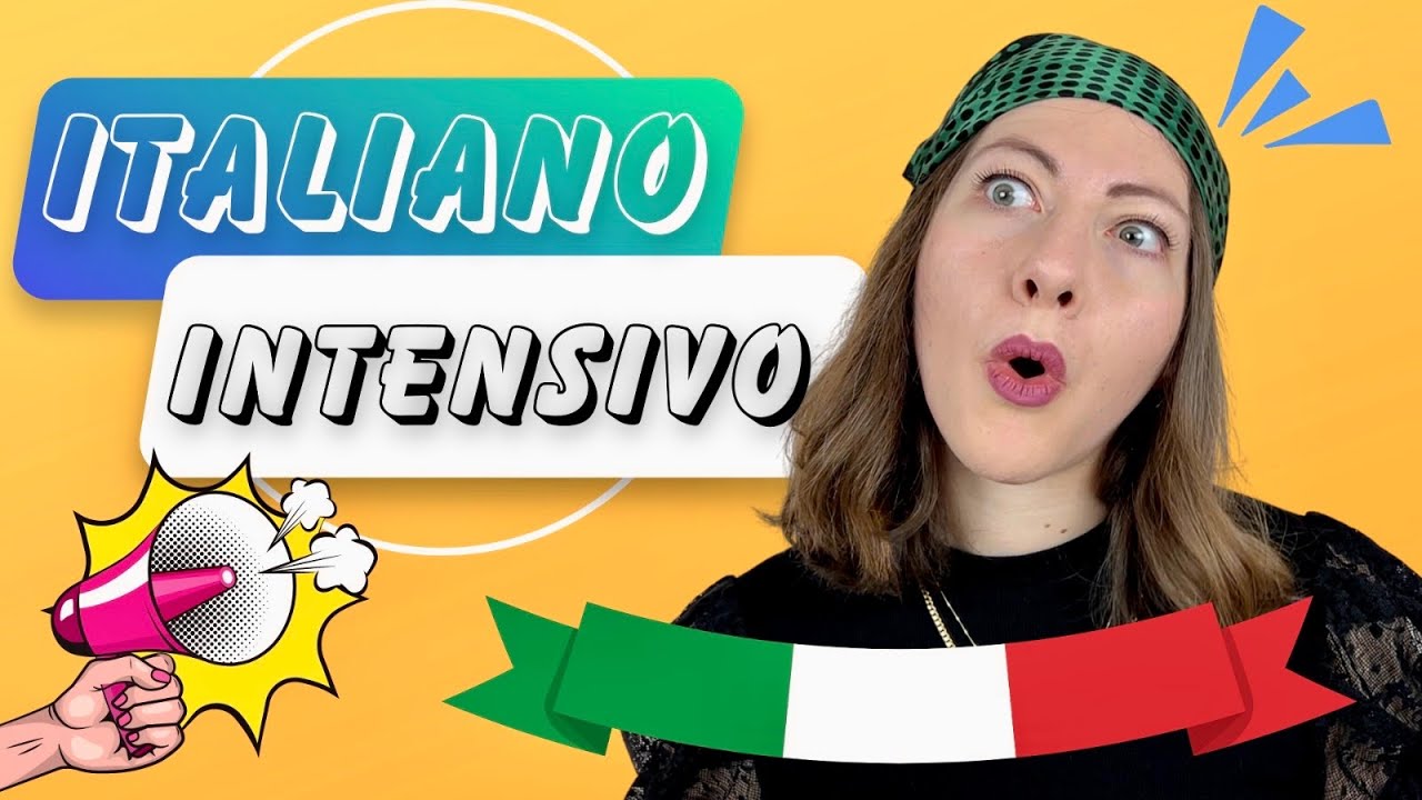 Il SEGRETO per IMPARARE la LINGUA ITALIANA: Italiano Intensivo, il Corso FATTO su MISURA per te