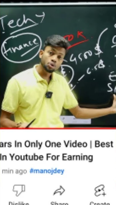 Manoj Dey Earn 4500 Dollars Only One Video In Youtube Ll manojdey manoj-dey-earn-4500-dollars-only-one-video-in-youtube-ll-manojdey
