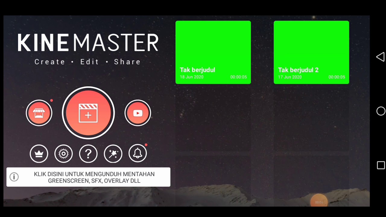 Cara zoom foto atau video pada kine master sehingga terlihat full pada