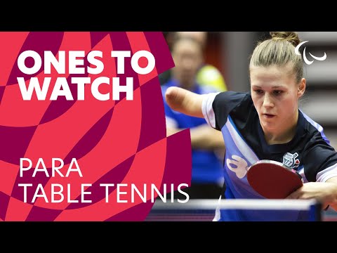 Para Table Tennis' Ones to Watch at Tokyo 2020  | Paralympic Games