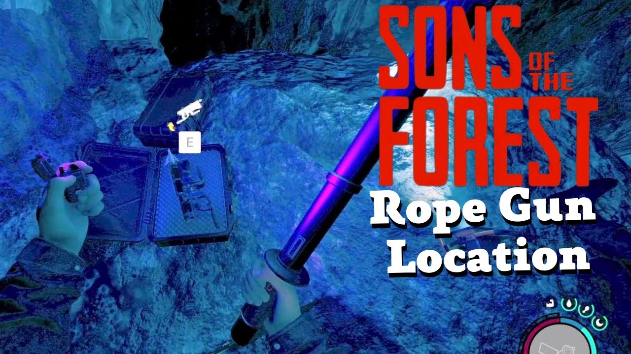 Rope Gun Location Sons of the forest Guide YouTube