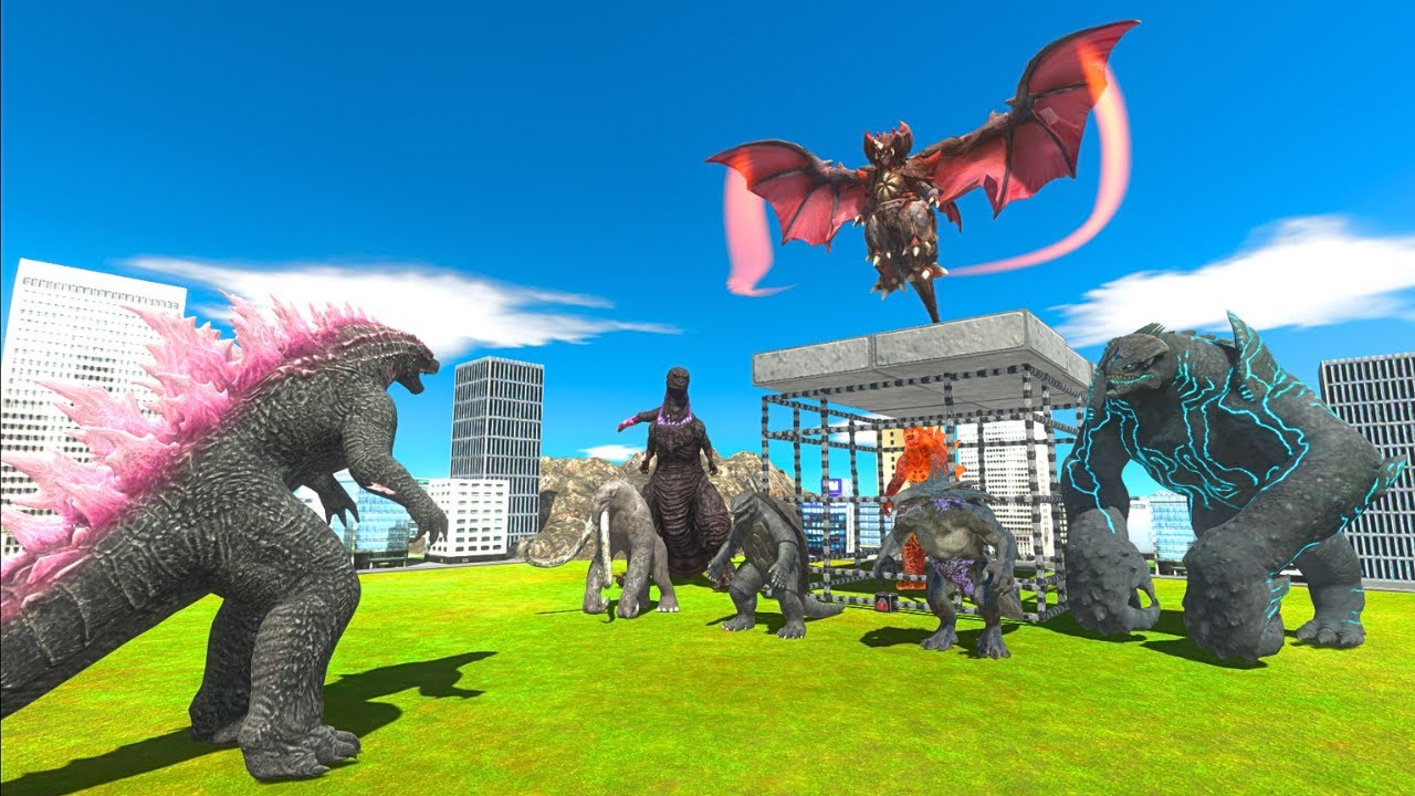 Evolved Godzilla uses full power to defeat Destoroyah and save Thermonuclear Godzilla