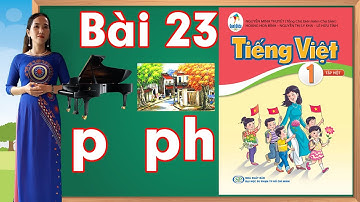 Tiếng việt lớp 1 sách cánh diều - Bài 23 |Học chữ p, chữ ph