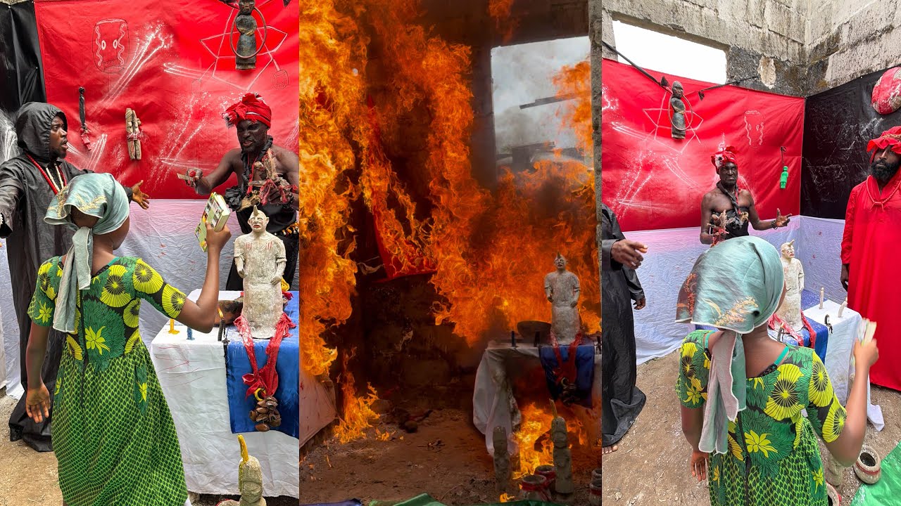 UNBELIEVABLE AS PROPHETESS CAST DOWN FIRE 🔥 TO CONSUME THE OCCULT MAN ALTER AND THIS HAPPENED 