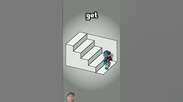 Stairs ILLUSION || Minecraft Animation || #shorts #minecraft #shortsminecraft
