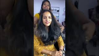Keratin treatment / manageable hair / Complete changeover Plz Do Subscribe Our Channel#vizag #shorts