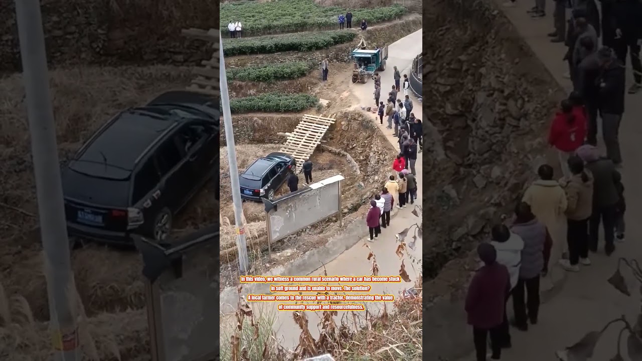 Tractor to the Rescue:Extracting a Stranded Car