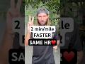 This runner shaved 56 minutes off his marathon #marathontraining #marathoncoach #shorts