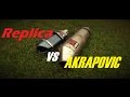 #Akrpovic vs replica