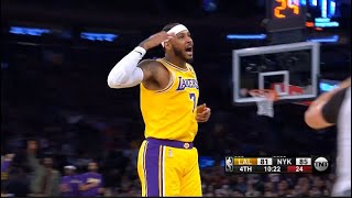 Carmelo Anthony's Silky Smooth Jumper Shows Why He's New York's Finest! Knicks vs Lakers