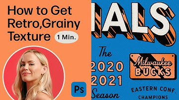 How to: Subtle Retro, Grainy Texture in Photoshop (1-Min. Tutorial!)