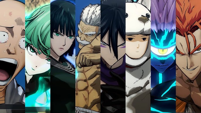 One Punch Man A Hero Nobody Knows - All Characters FULL Roster (28