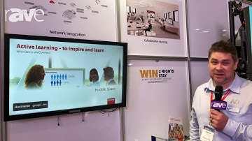Integrate 2018: Audio Visual Distributors Shows Barco weConnect for Education and Corporate Training
