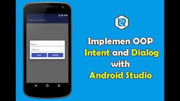Android Studio - Implementation OOP with Intent and Dialog