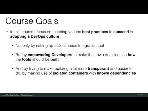 3-Course Goals - DevOps