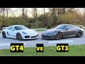 Here's How Different a Porsche GT3 and GT4 Really Are - 991 vs 981
