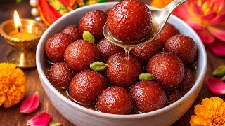 गुढीपाडवा स्पेशल मऊ रसाळ गुलाब जामून | Soft Juicy Gulab Jamun Recipe | Easy Sweet Recipe screenshot 4