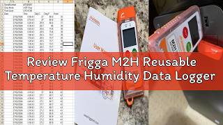 Review Frigga M2H Reusable Temperature Humidity Data Logger Multi-Use USB Digital Temperature Record
