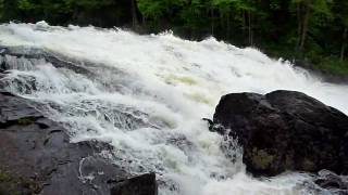 NFCT Kayakathon Day 2 Video - 20090601_17:06:26 - Buttermilk Falls (Raquette River)
