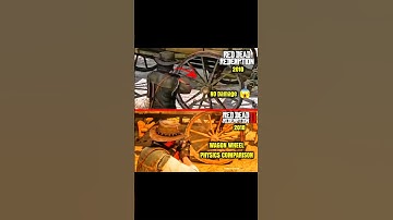 RDR1 vs RDR2 – Wagon Wheel Physics Comparison 😳🔥 (Realism Test!)