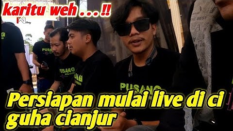 KAVLOG PUSANG LIVE DI CI GUHA CIANJUR