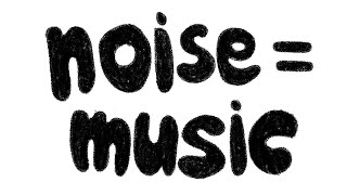 start from noise.