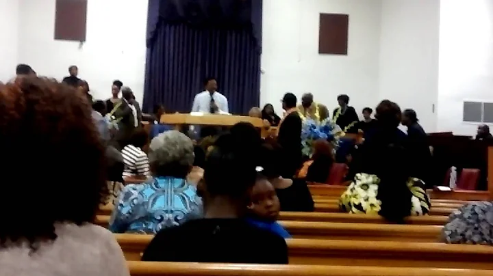 Bishop Darrell Hines preaching