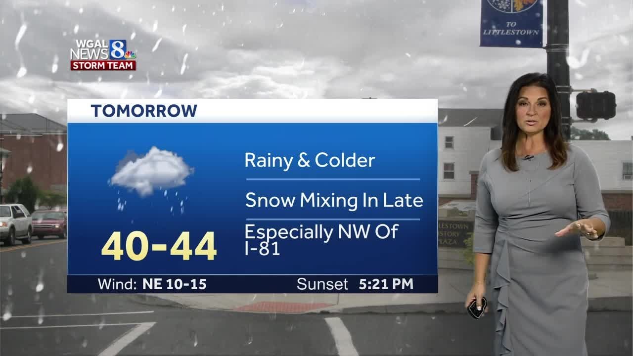 Mild, Increasing Clouds with Showers Developing After Dark - YouTube