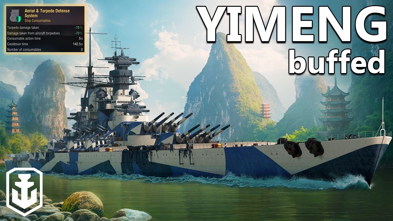 Yimeng - Buffed on Release (World of Warships)