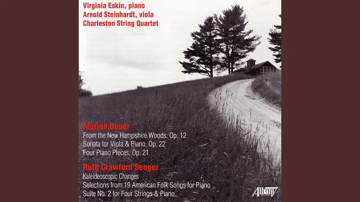 Selections from 19 American Folk Songs for Piano: ...