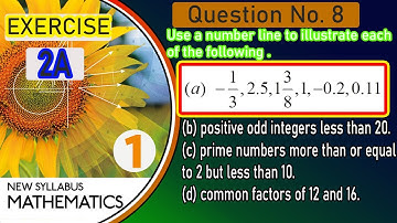 D1 Math Exercise 2A Question 8 | Exercise 2A Question 8 | D1 Math Oxford New Syllabus | D1 Maths #d1