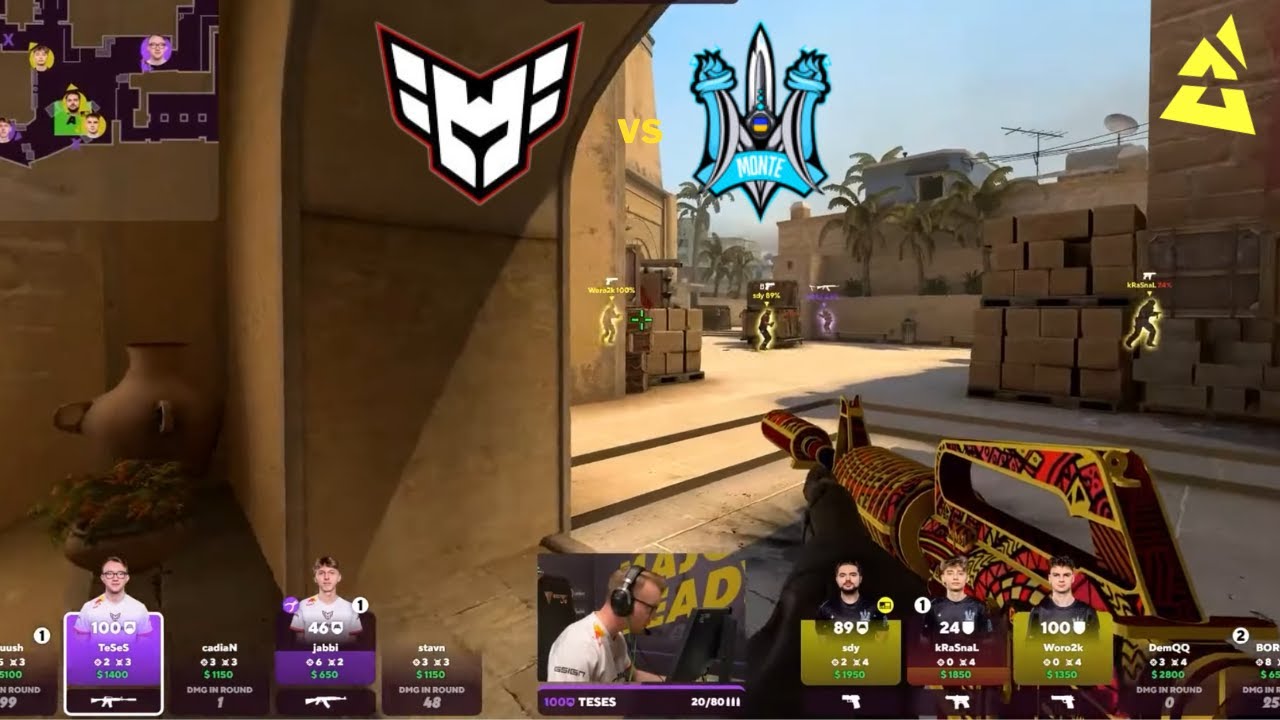 Heroic vs Monte - WINNER QUALIFIES FOR MAJOR! - BLAST.tv Paris Major ...