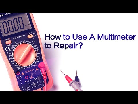 Video: Hoe gebruik ik een multimeter om mijn telefoon te repareren?