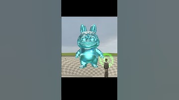 I DESTROY LABUBU DOLL NEXTBOTS IN PLAYGROUND MOD GMOD SANDBOX IN SPACE #shortsfeed