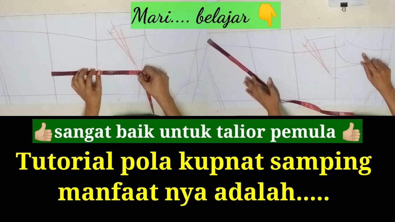tutorial pola kupnat samping