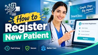 How to Register a New Patient in SmartClinic | Step-by-Step Patient Registration Tutorial