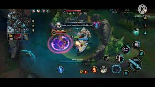 Wild Rift| ZED gameplay|