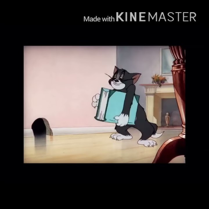 tom reads a book meme