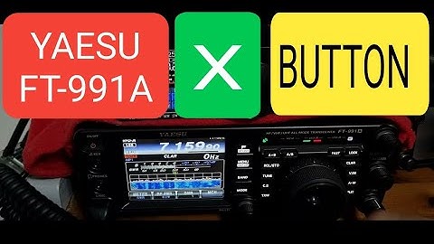YAESU FT-991A - WIRES X Button with Pi.- Star System