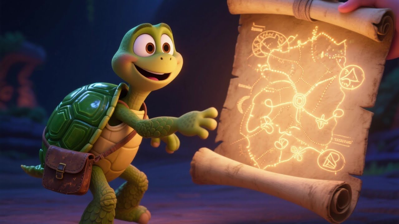 Сможет ли Тино разгадать тайну таинственной лесной карты?