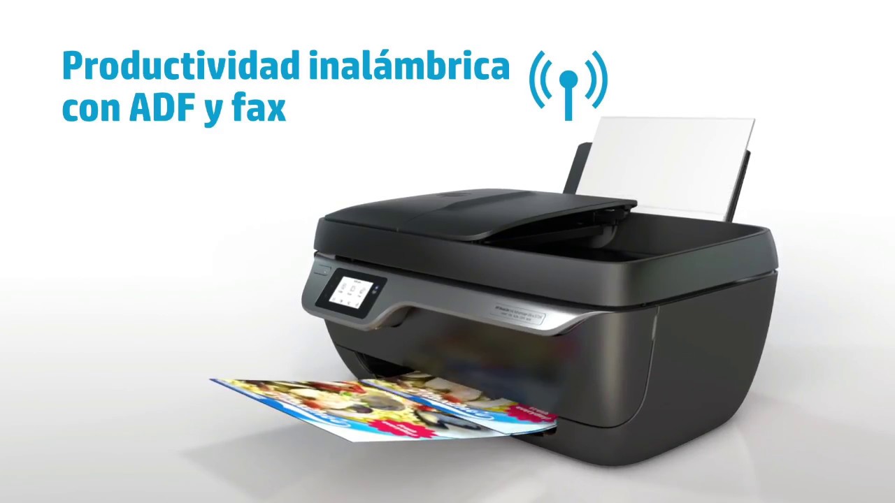 Impresora Todo en Uno HP DeskJet Ink Advantage Ultra 5739 - YouTube