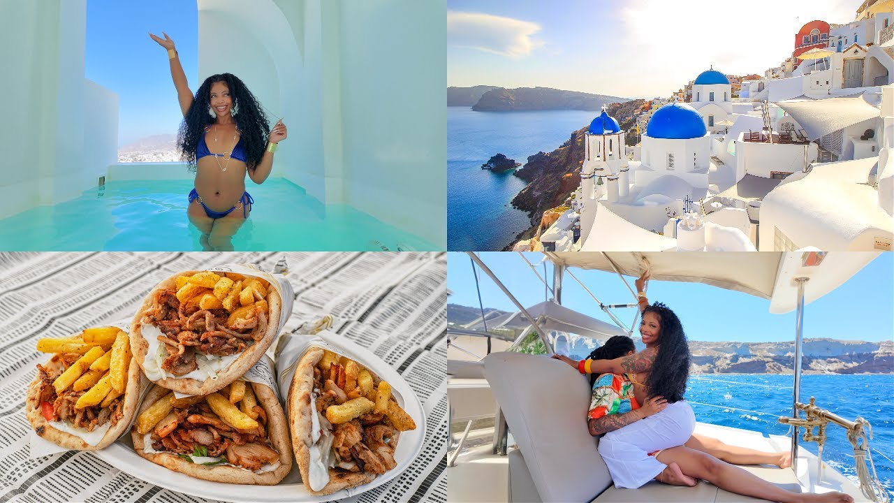 Baecation In Greece | Cave Pool Villa Tour, Dinner Dates, Sunset Cruise, Clubbing and More