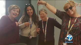 Photo shows Palmdale teachers smiling while holding noose | ABC7