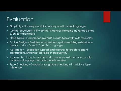 Scala Programming Language
