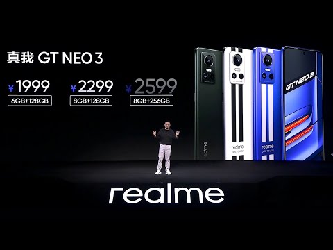 Realme GT Neo 3 - Launch Event Highlights | Dimensity 8100 - Neo3