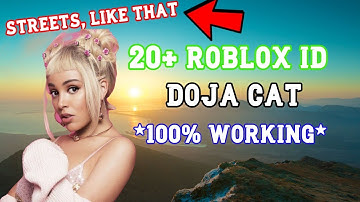 Streets Doja Cat Roblox Id - motive ariana grande roblox id